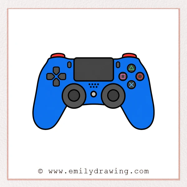 Preview of Ps4 Controller drawing